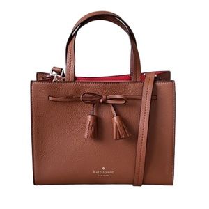 NWT Kate Spade Hayes Small Satchel in Warm
Gingerbread